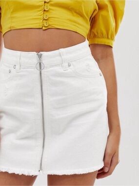 We the free denim skirt